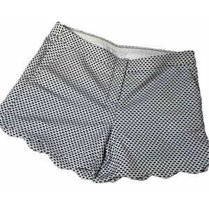 cynthia rowley women shorts sz 8 Scallop EUC Beach